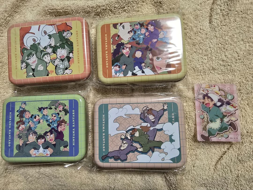 忍たま乱太郎 クッキー缶 イオン限定