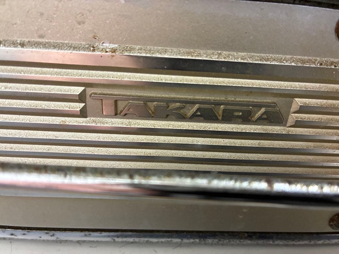 理容椅子　電動リクライニング理容椅子 ブラウン タカラ　８５９　中古