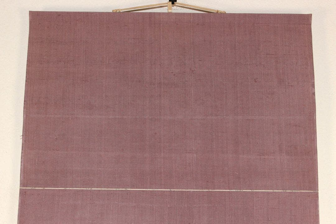 No5265 掛軸　酒井抱一　稲穂図　扇面　紙本着色　陶器軸先　合箱　送料無料