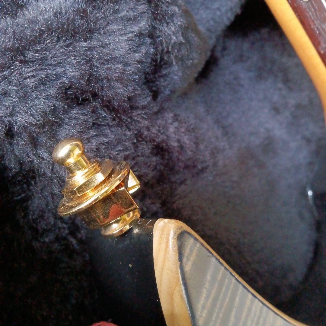 ９０年代　純国産　レア！　フレイムメイプル エレキギター　中信楽器製造