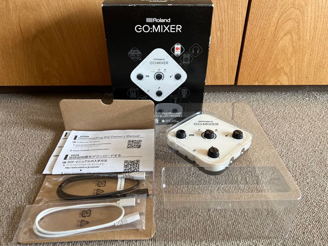 新品⭐︎Roland GO:MIXER スマートフォン用オーディオミキサー