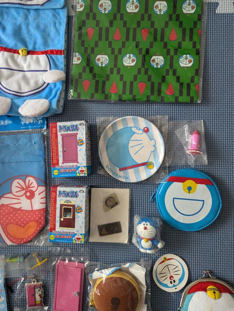 ほとんど未使用、新品の　かわいい　ドラえもん　グッズ　まとめ売り