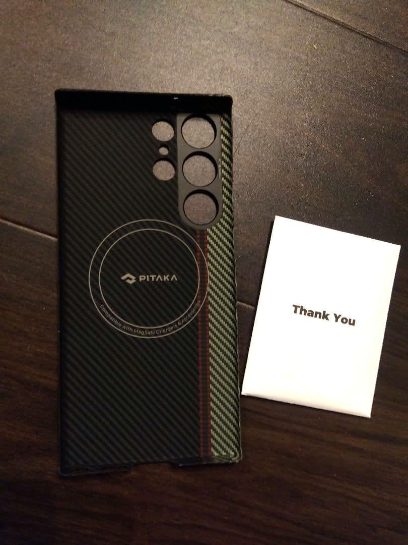 ［PITAKA」Galaxy S23 Ultra ケース アラミド繊維製