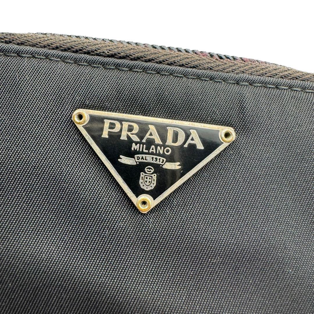 PRADA ケース　小銭入れ　三角ロゴ　ナイロン　ポコノ　プラダ