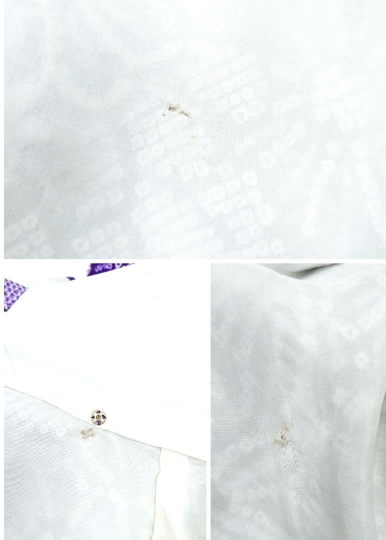 FN12074b 着物 振袖 正絹 絞り 161〜171cm