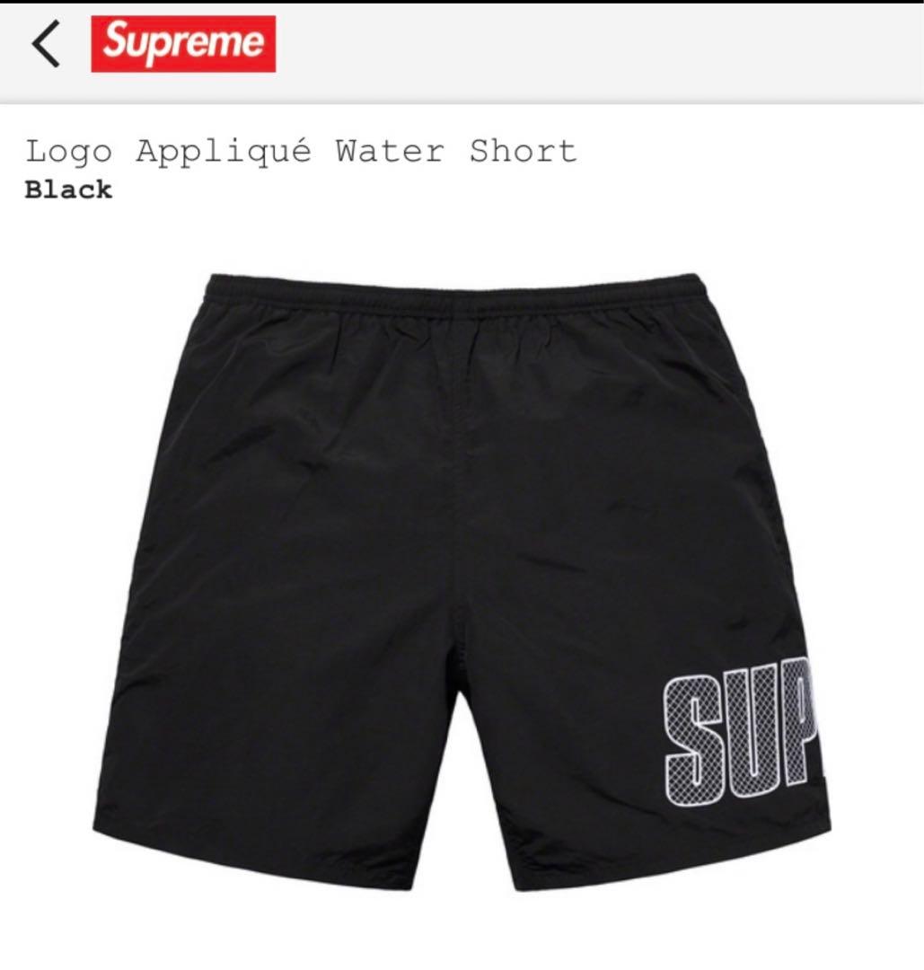 水着・ラッシュガード M supreme logo appliqu water short