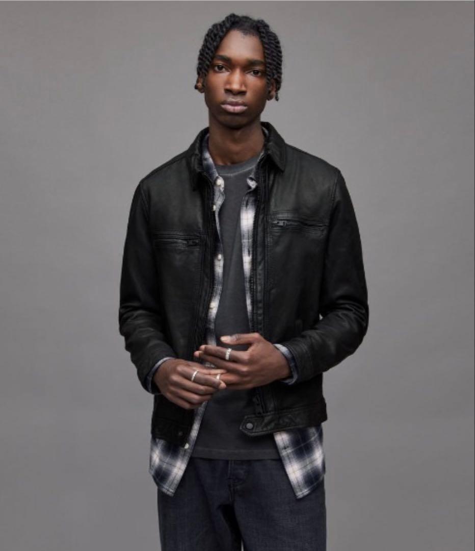 オールセインツ LARK LEATHER JACKETレザージャケット
