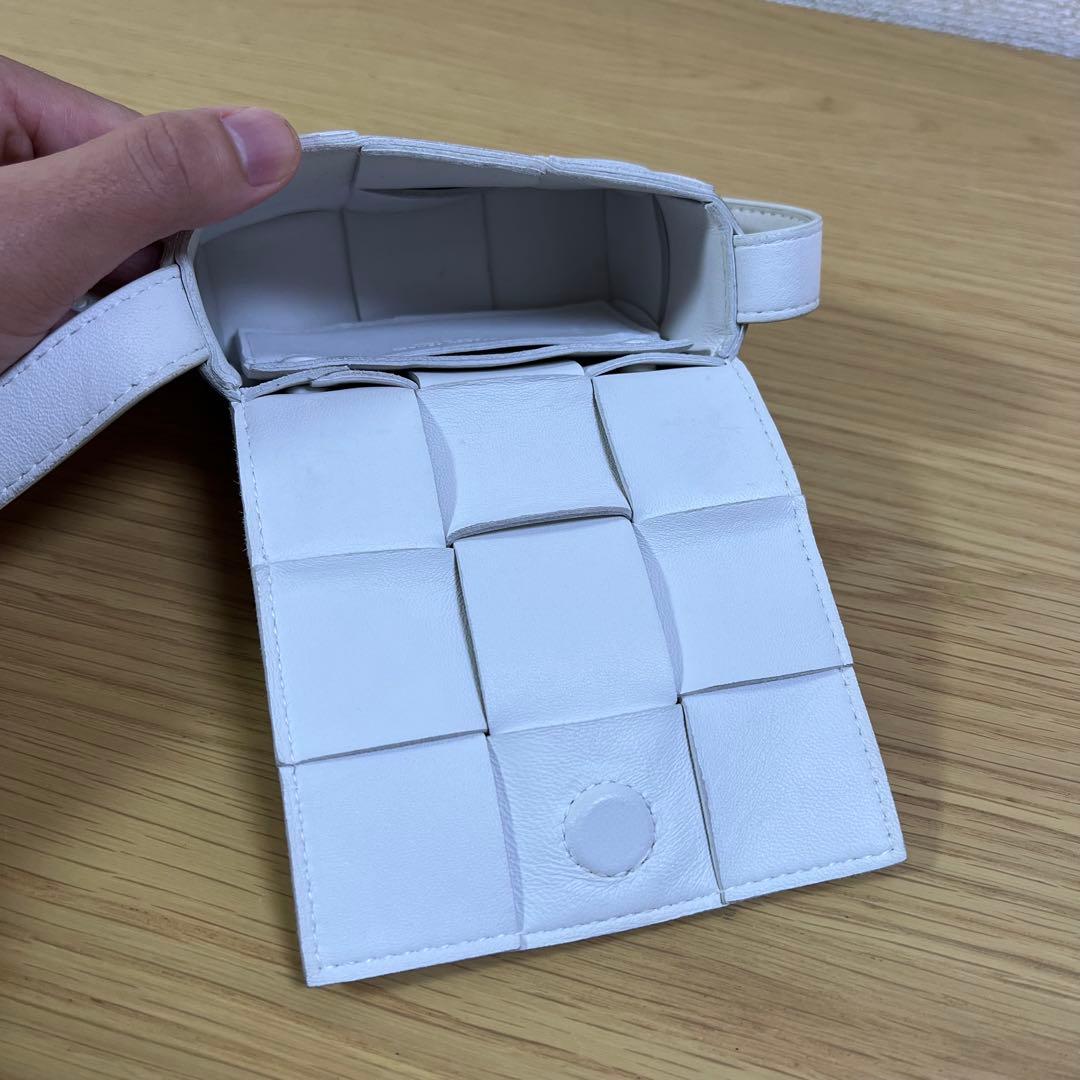 ボッテガヴェネタ キャンディーカセット イントレチャートレザー　ショルダーバッグ