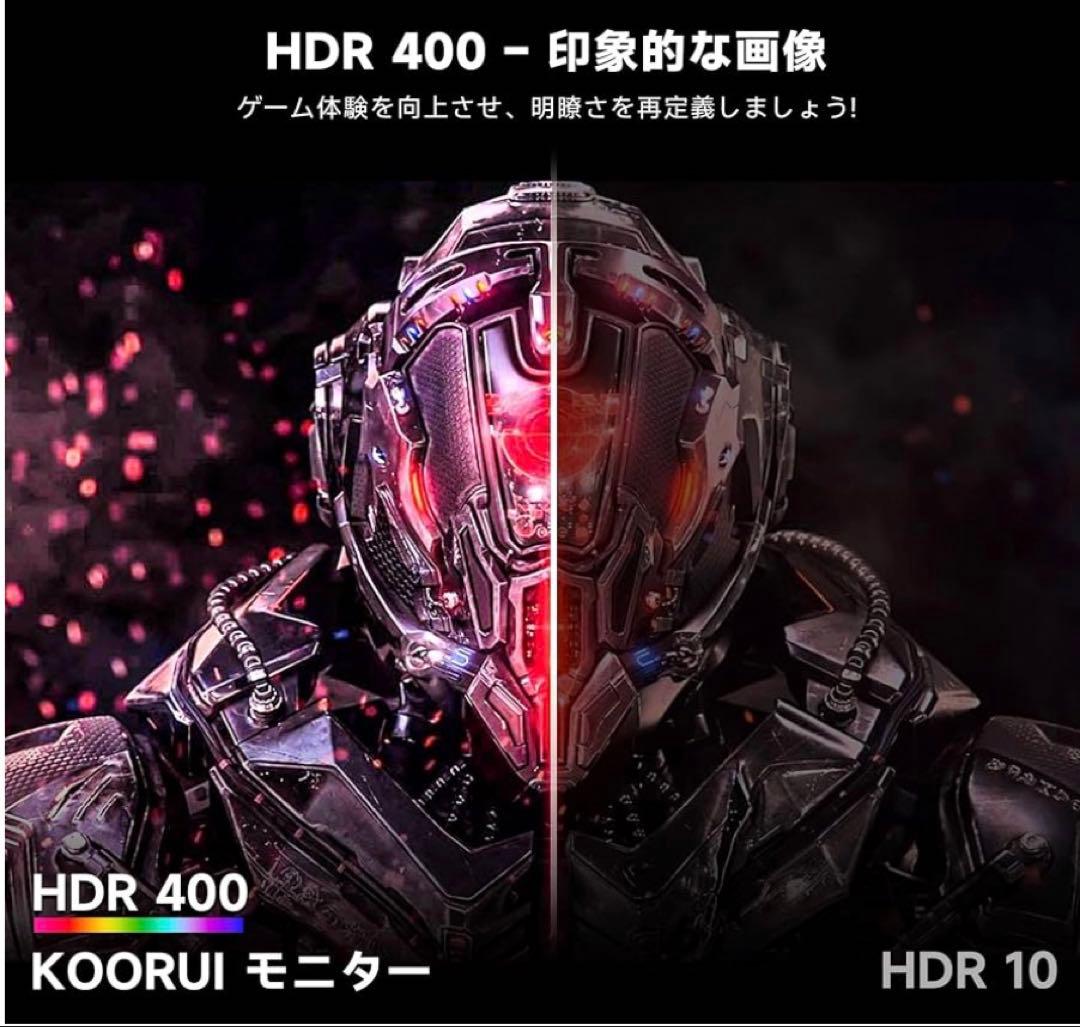 KOORUI モニター 27インチ IPS 非光沢 フルHD pcモニター