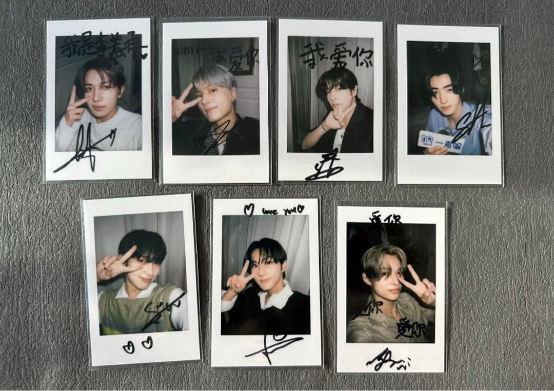 ENHYPEN DARK MOON yzy 中華 ポラロイド コンプセット