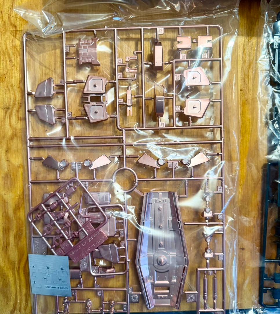 【未使用ホビーショー限定】MGキャスバル専用ガンダムRX-78コーティングver