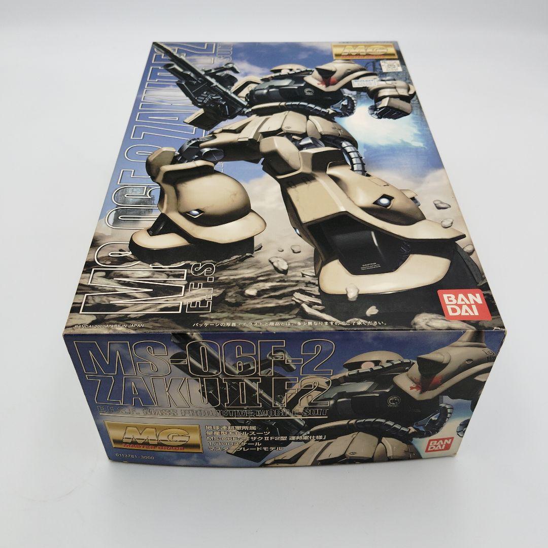 【取説欠品】バンダイ MG MS-06F-2 ザクIIF2型（連邦軍仕様)）