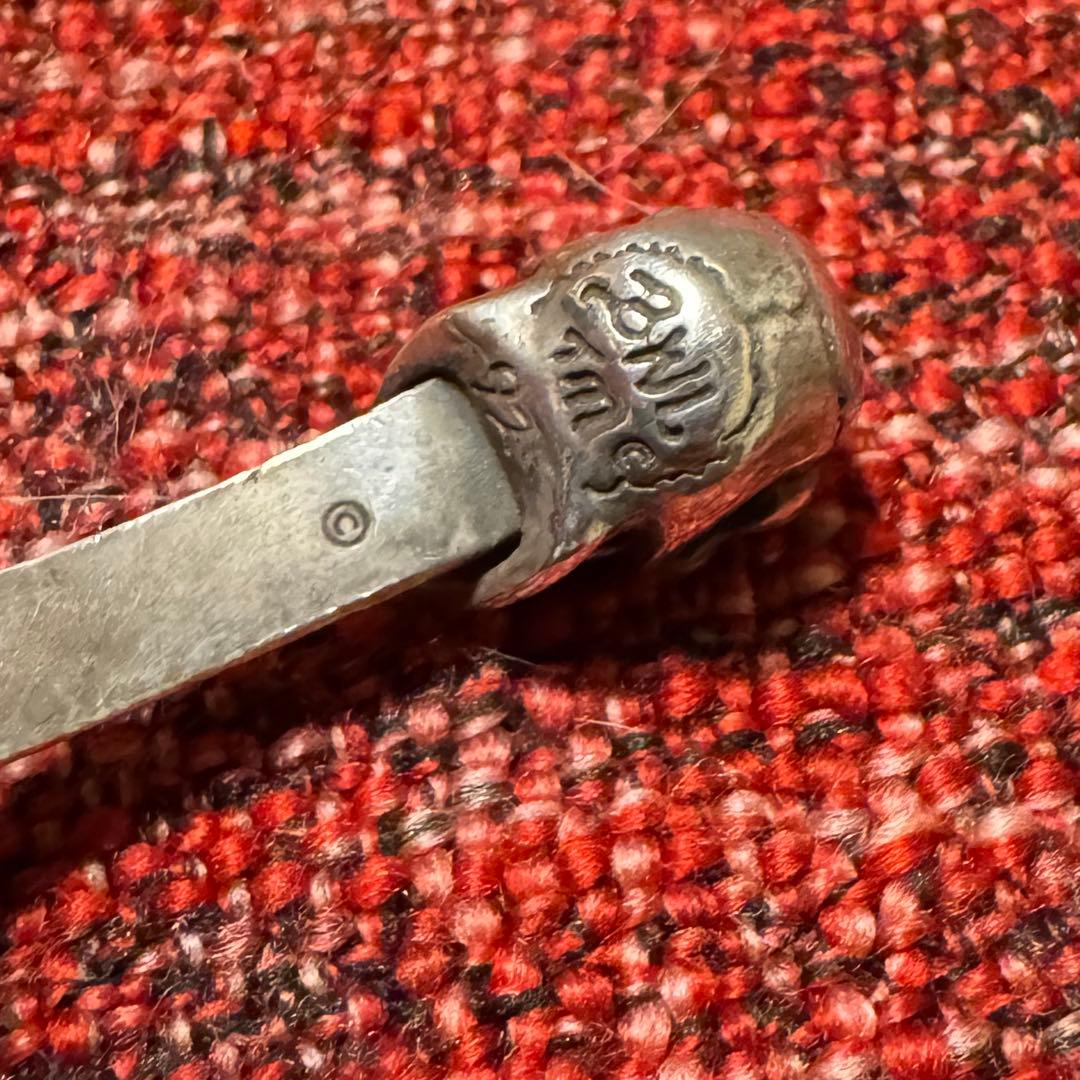 BWL 限定 スカルバングル シルバー925