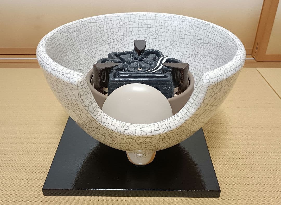 風炉型　電熱器(未使用)