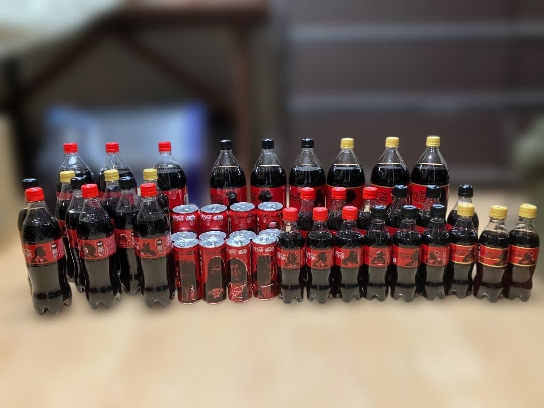 Coca-Cola スターウォーズラベル コンプリートセット