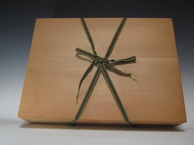 ☆　駒沢利斎　吉野棚　裏千家　十四代　淡々斎の花押がございます☆y582