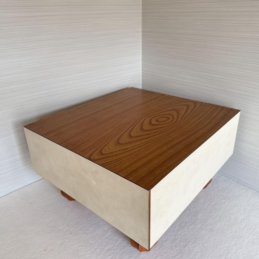 碁盤　4寸7部　板目木裏　脚付　へそ有り