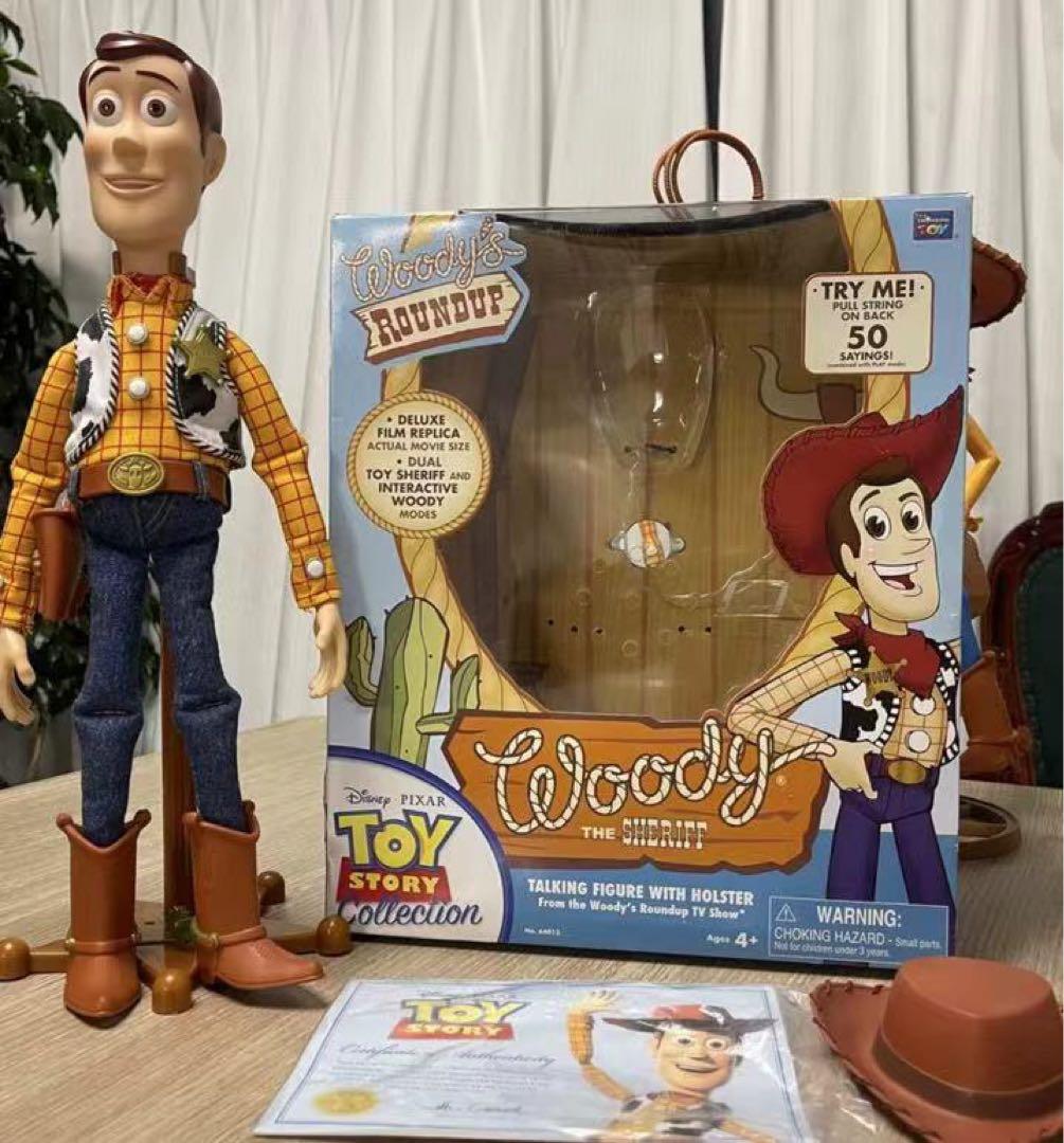 トイストーリー Thinkway ウッディ フィギュア