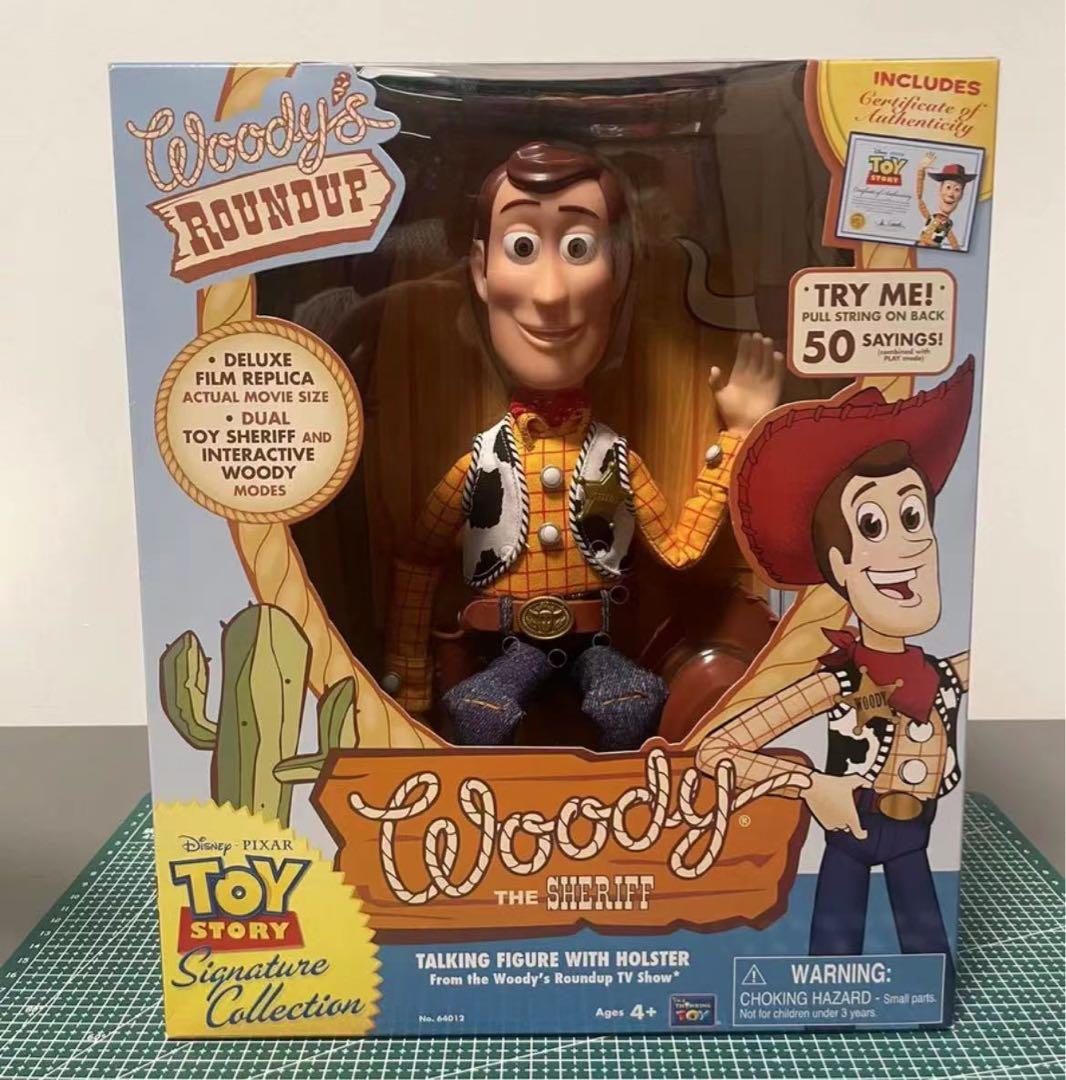 トイストーリー Thinkway ウッディ フィギュア