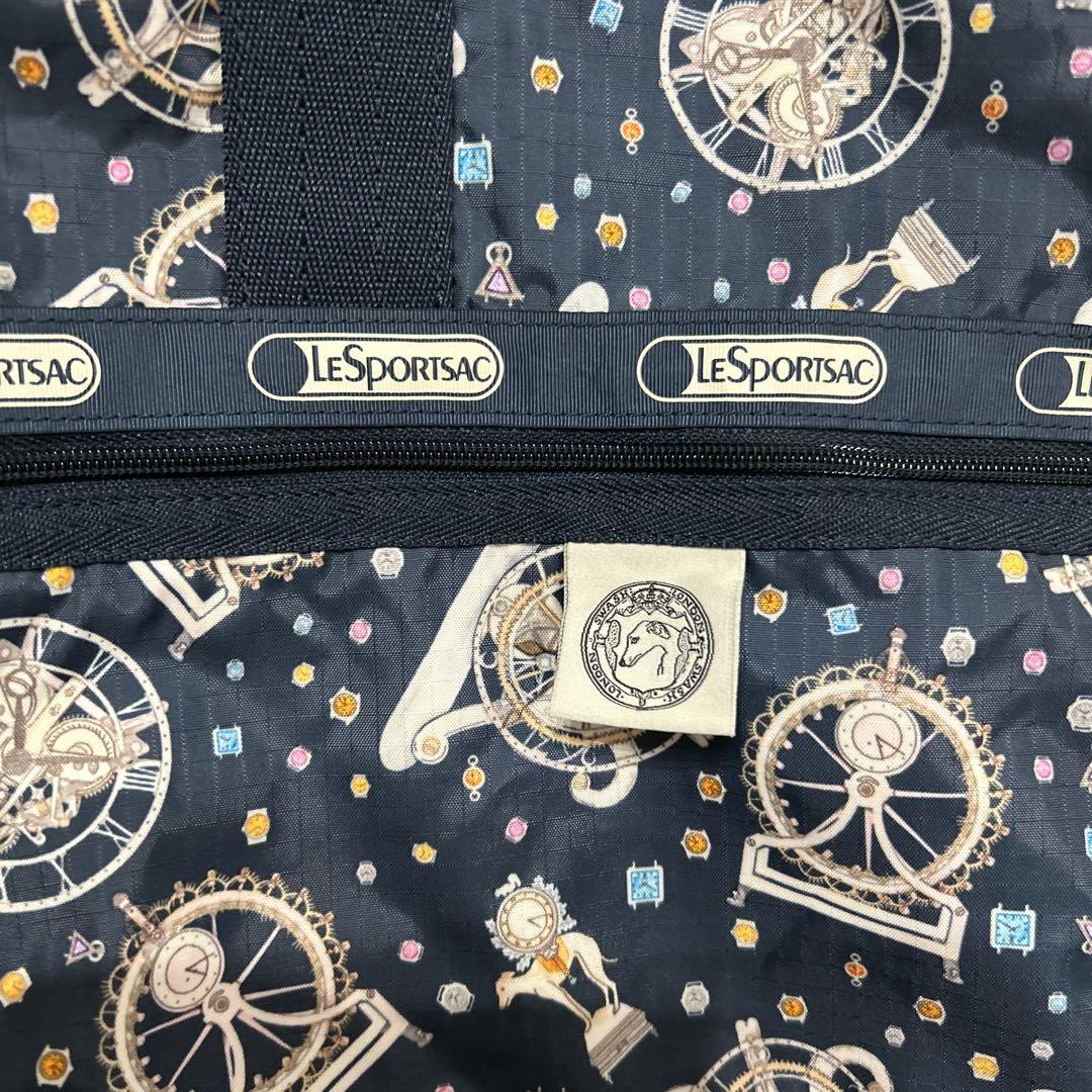 美品❤︎レスポートサック　コラボ品　ネイビー