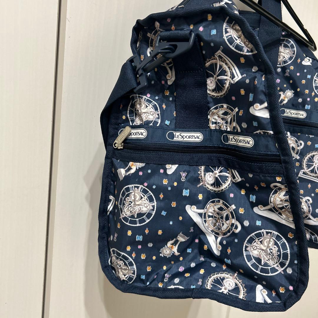 美品❤︎レスポートサック　コラボ品　ネイビー
