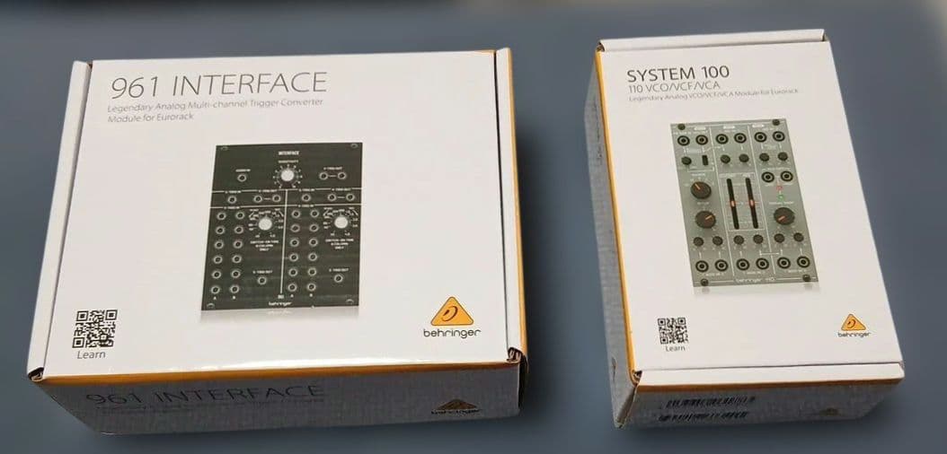 Behringer SYSTEM100用　110&961 INTERFACE