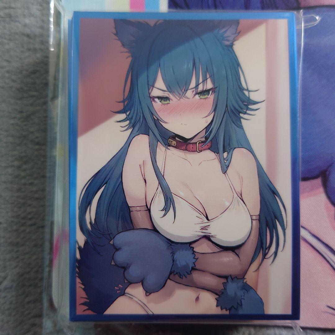 α1 学園アイドルマスター 首輪&猫コス 月村手毬 スリーブ&プレイマット