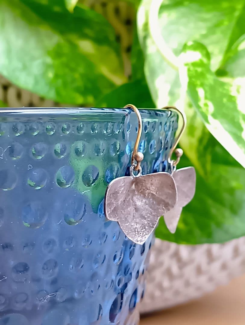 ガブリエラキス アイビーリーフピアス 14K シルバー