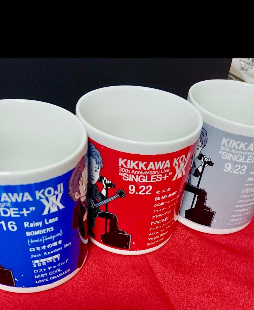 吉川晃司FC限定30周年マグカップセット