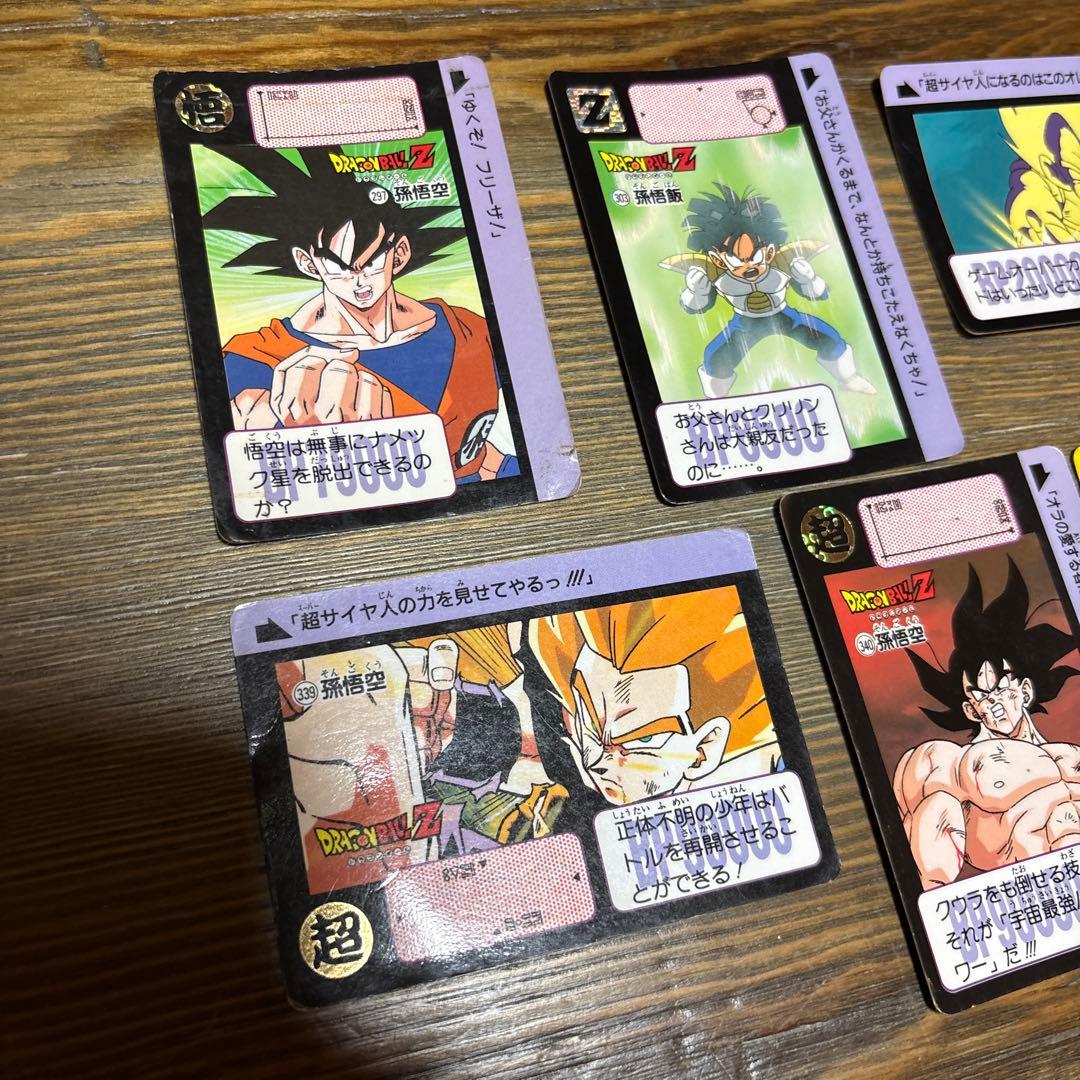 レア Vintage 1990-1991 ドラゴンボールZ カードダス 10枚