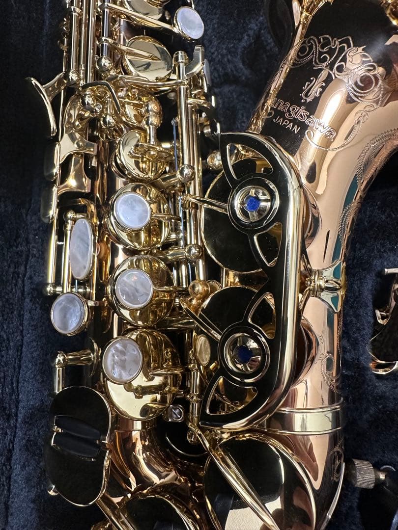 【期間限定値下げ】ヤナギサワカーブドソプラノサックスSC-WO20特注MPC付き