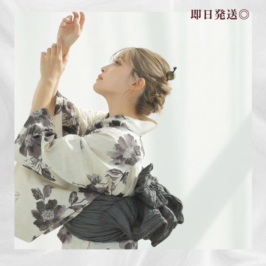 《即日発送可◎》Dita 浴衣 京の水墨画 5点セット