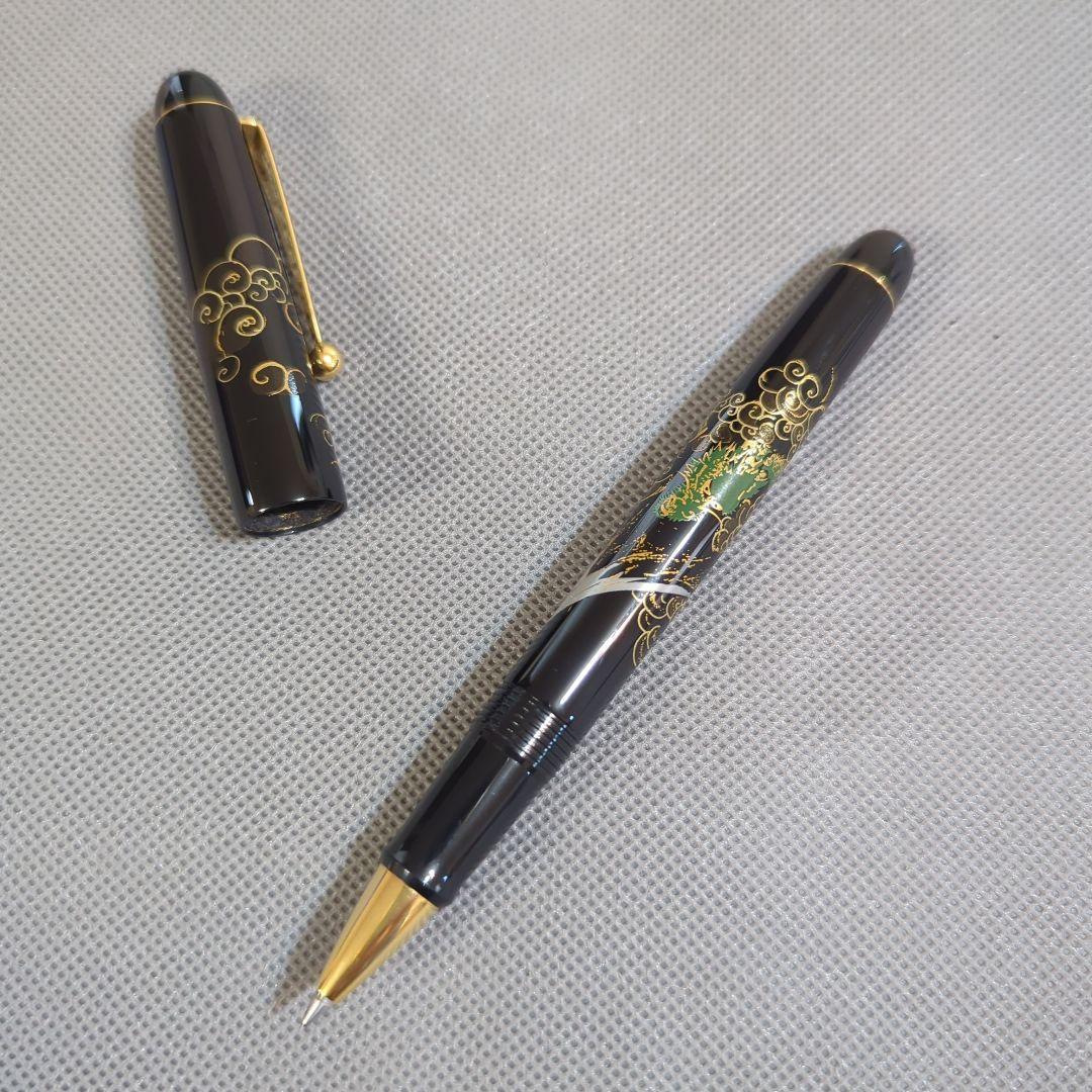 パイロット ローラーボール　ナミキ ニッポンアートコレクション 平蒔絵 富士と龍