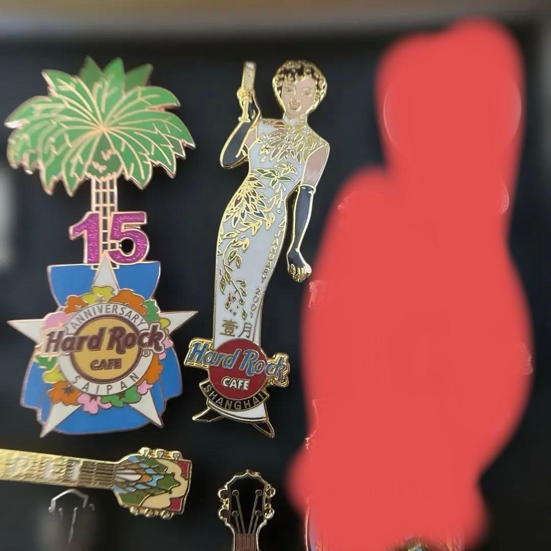最終値下げ　ハードロックカフェ　ピンズ　13個セット　バラ売り可