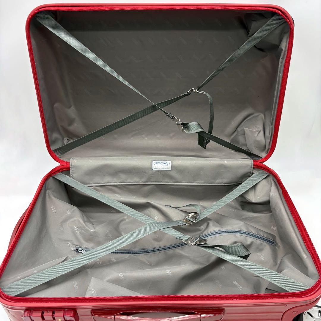 RIMOWA キャリーケース 4輪 SALSA 875.54 レッド