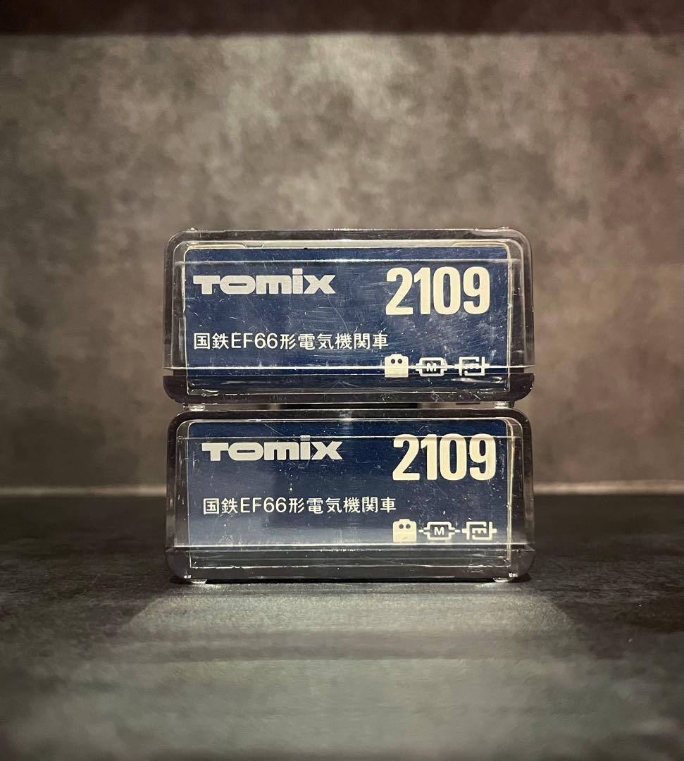 TOMIX EF-66 電気機関車 2両セット　自動車輸送用トレーラー2両セット