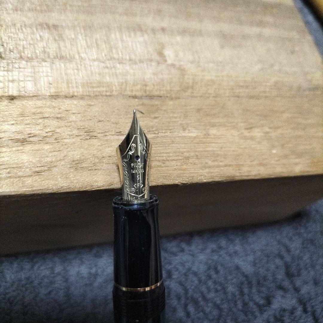 14K 525 PILOTマーブル模様 万年筆