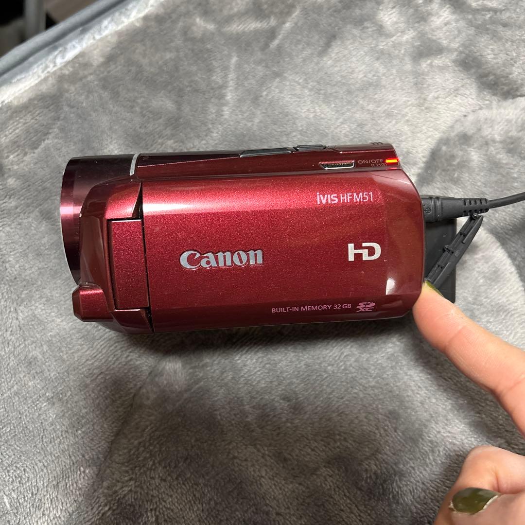 （11/30取り下げ）Canon ivis HF M51 HD 動作確認済み