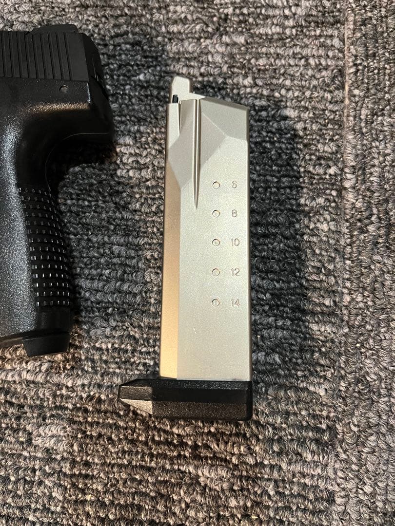 WA ウエスタンアームズ ガスブローバック.S&Wシグマ40F.ABS.ブラック