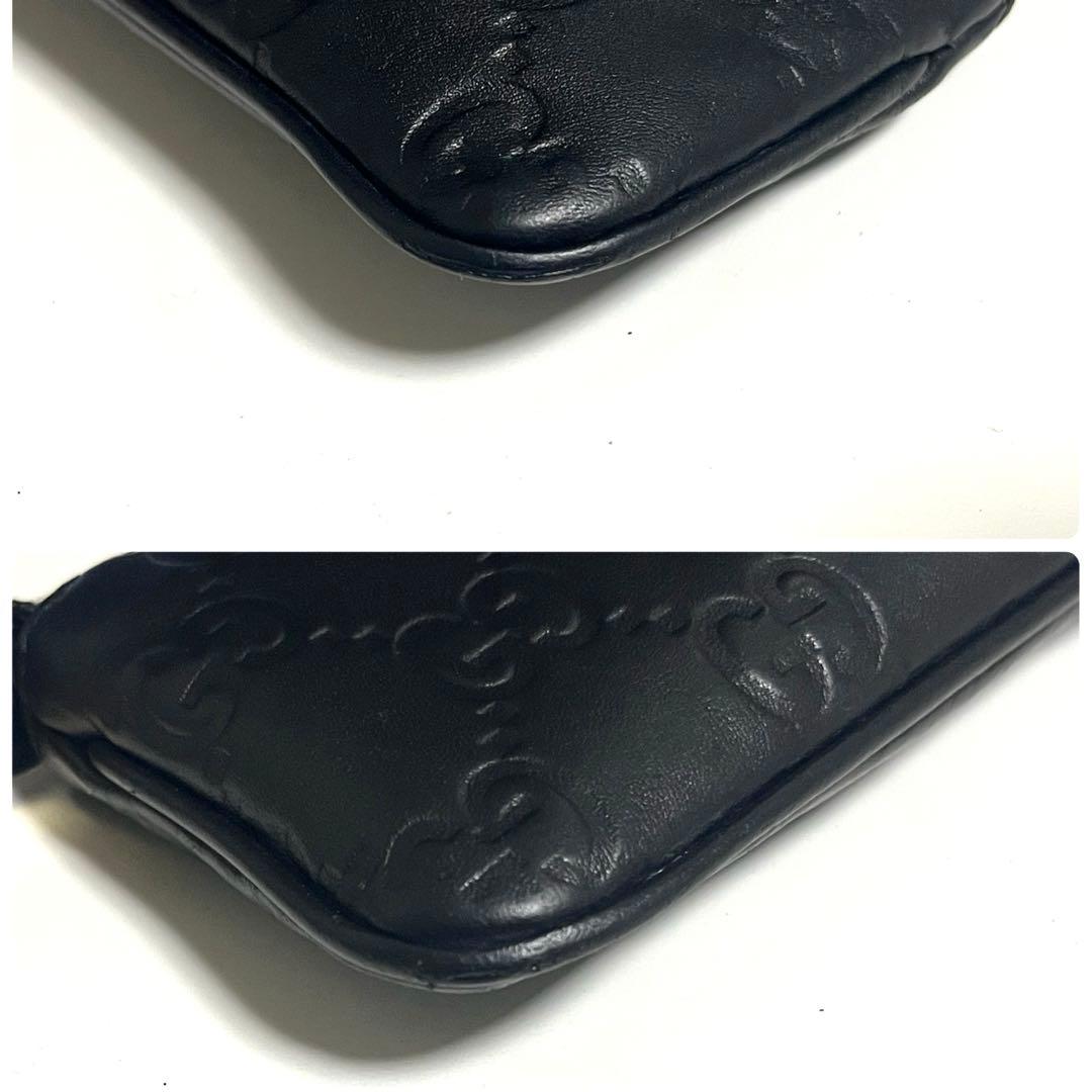 gucci グッチ　シマ　ケース　キーリング　　財布