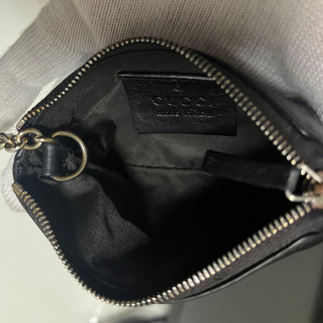 gucci グッチ　シマ　ケース　キーリング　　財布