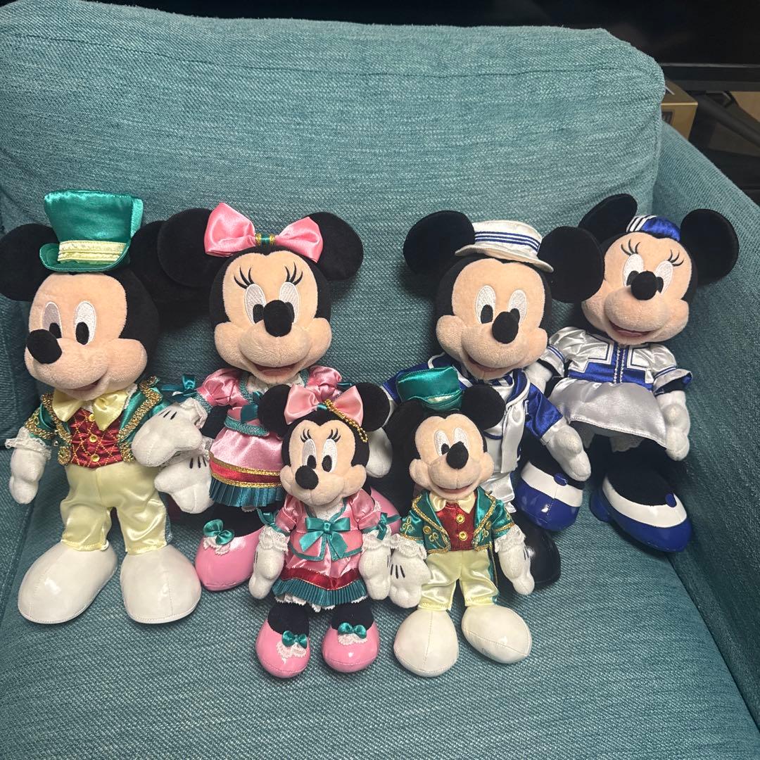 ミッキー ミニー ぬいぐるみ 6体セット