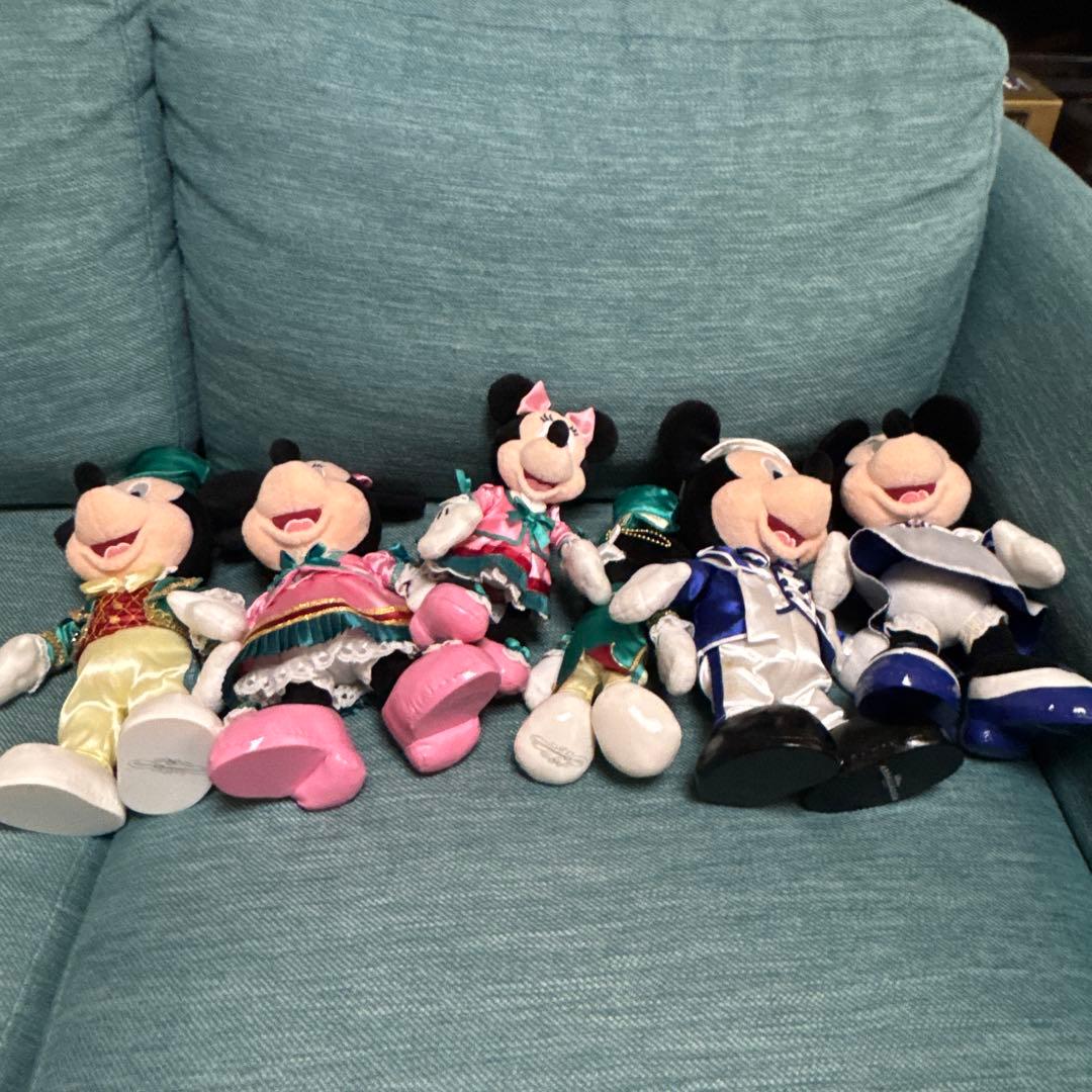 ミッキー ミニー ぬいぐるみ 6体セット
