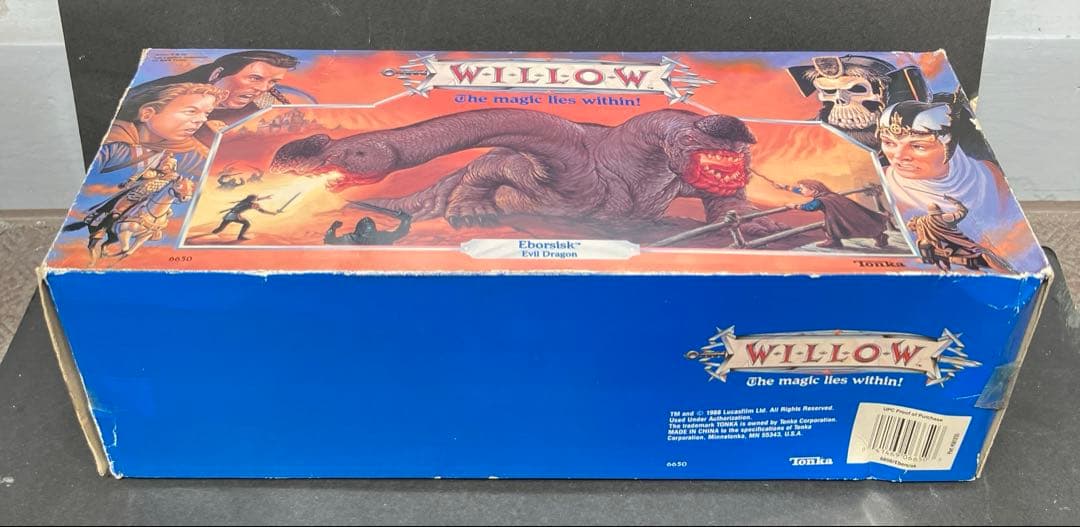 ウィロー　エボリスク　クリーチャー　37cm　ソフビ　箱付き