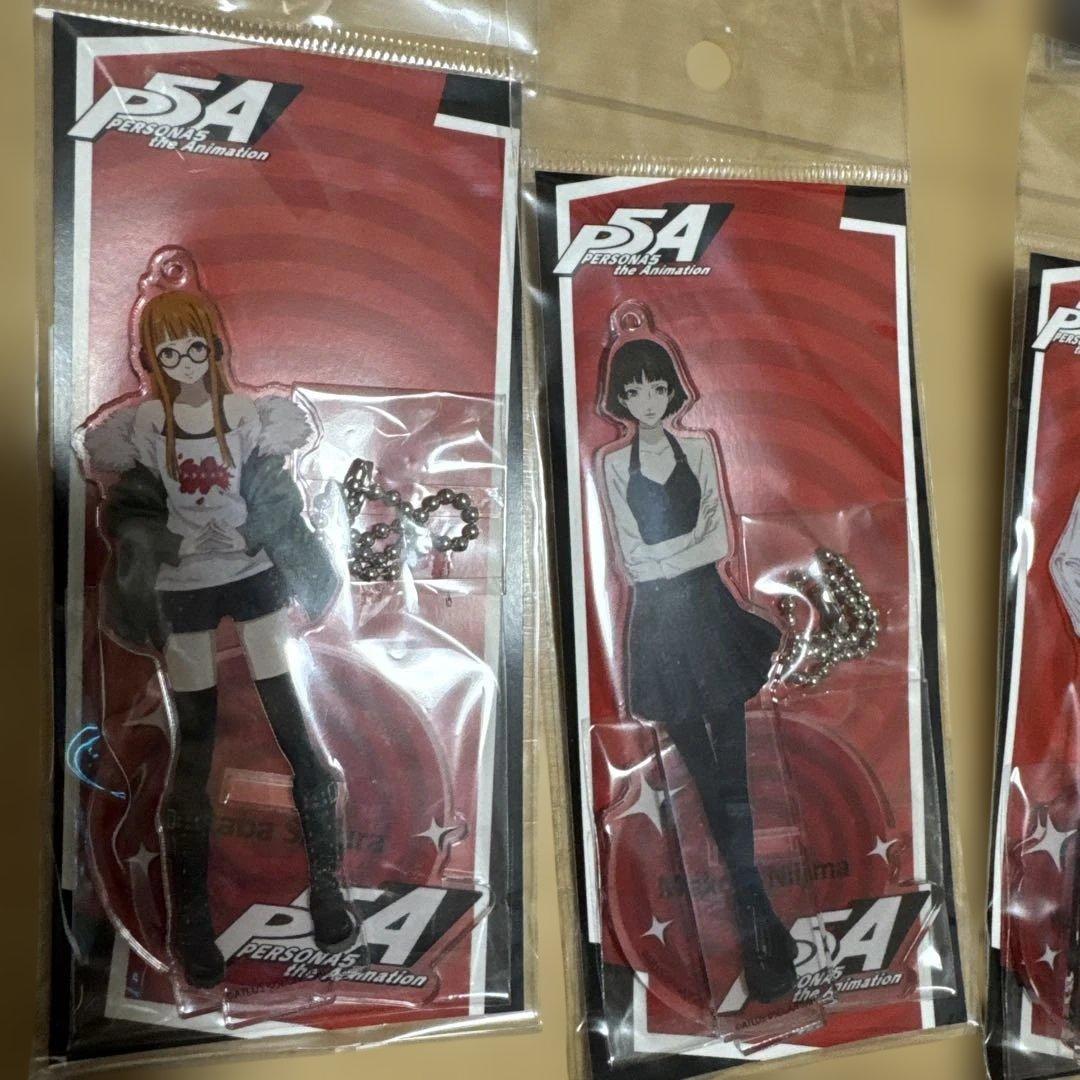 P5A アクリルスタンド　 ペルソナ5 秀尽学園高校購買部　9種コンプ