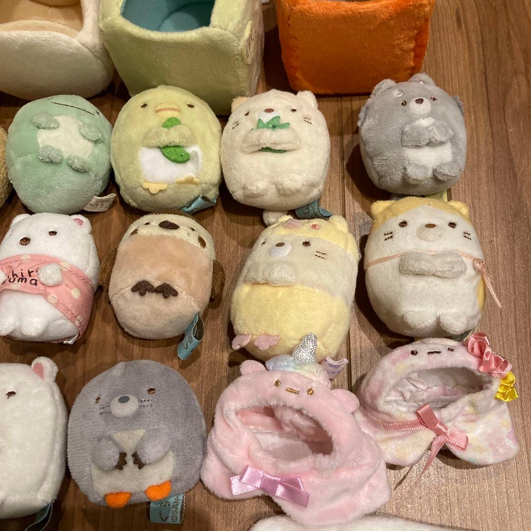 すみっコぐらし てのりぬいぐるみ まとめ売り 35個 お洋服屋さん おうち 限定