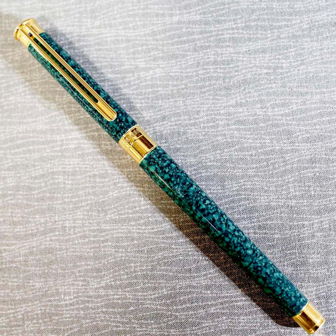 【送料込み】モンブラン 万年筆 ノブレス グリーンマーブル