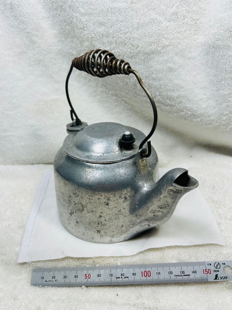 希少美品　ワグナーの小型のビンテージアルミ製ケトル