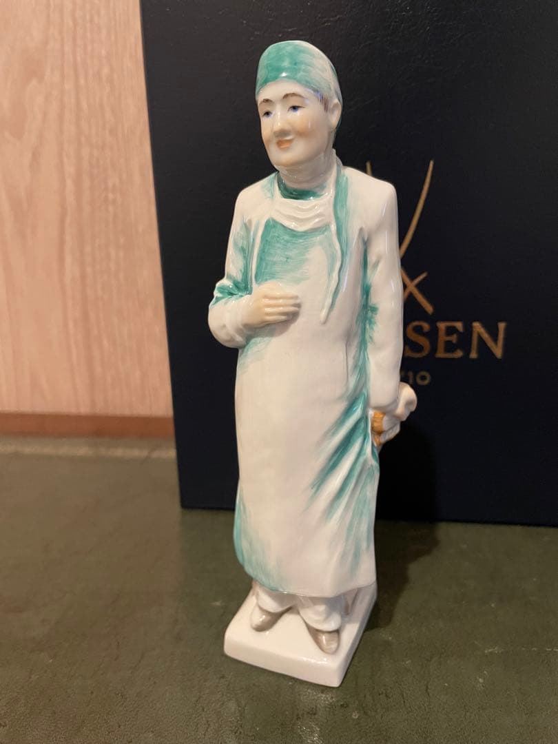ドクター人形　外科医　マイセン人形