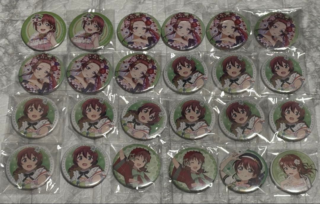 エマヴェルデ 缶バッジ ラブライブ 虹ヶ咲学園 1st 2nd 3rd 4th